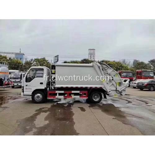 Nouveau camion à ordures compacteur ISUZU 6CBM